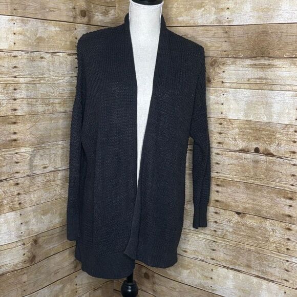 AMERICAN EAGLE OPEN FRONT LOOSE KNIT CASUAL ESSENTIAL MODEST CARDIGAN SIZE SMALL - Picture 1 of 3